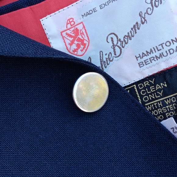 Archie Brown & Son Men's Vintage Hand Tailored Luxury Blazer (Bermuda) - Picture 9 of 17